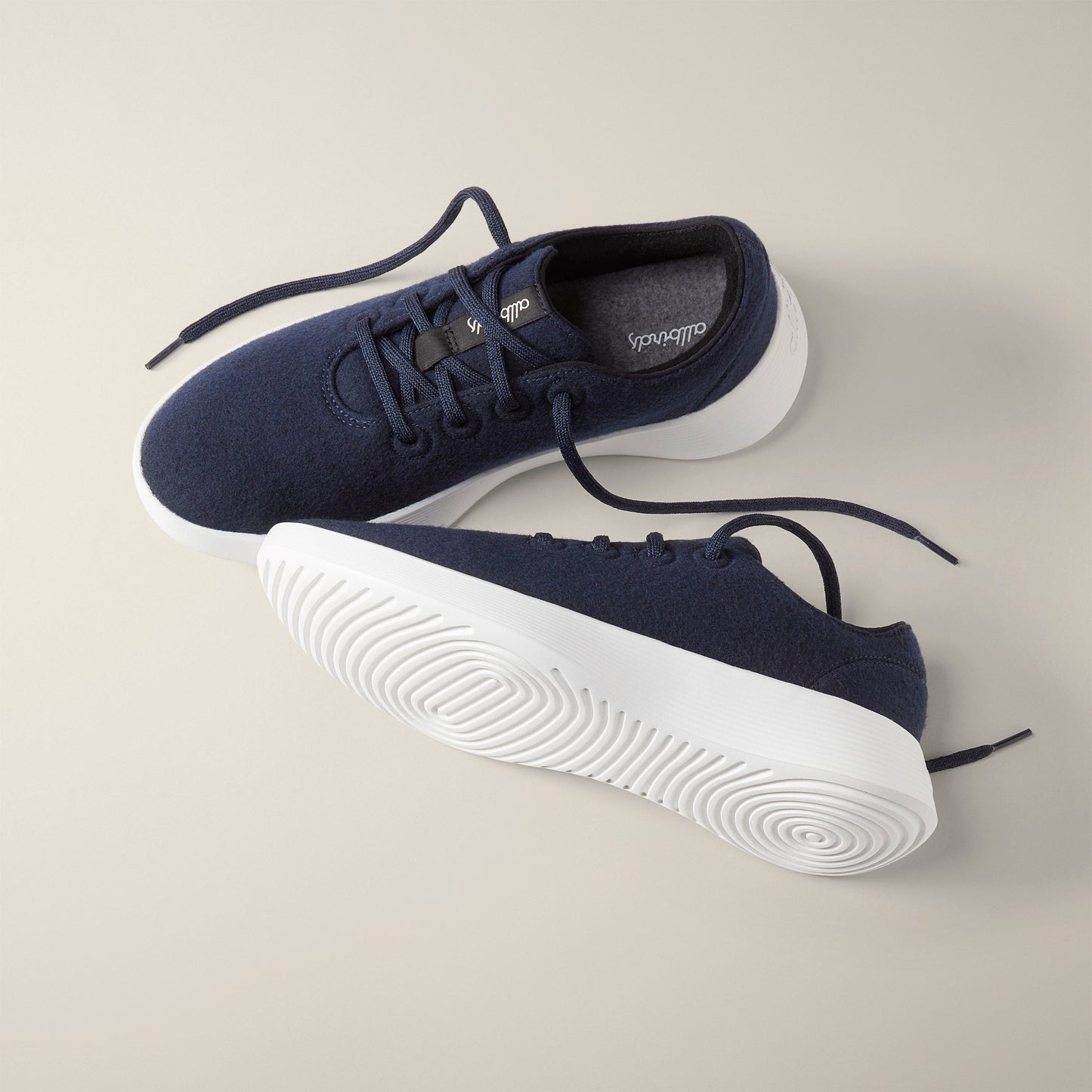 Men's Wool Runner 2 Deep Navy (Blizzard Sole)
